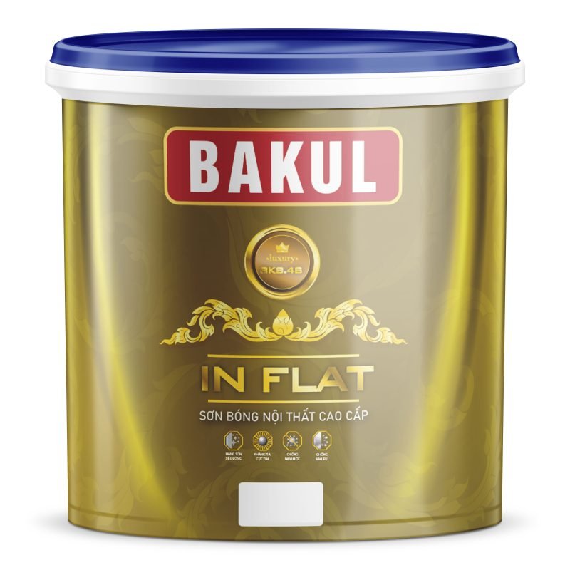 BAKUL-IN FLAT: Sơn bóng nội thất cao cấp - BK9.46 - 1Kg