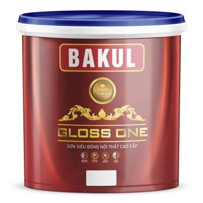 BAKUL GLOSS ONE Sơn siêu bóng nội thất cao cấp BK9.56 - 1kg